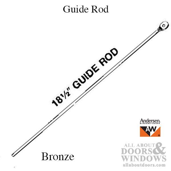 Guide Rod, 18-1/2 inch, Andersen Awning and Flexivent