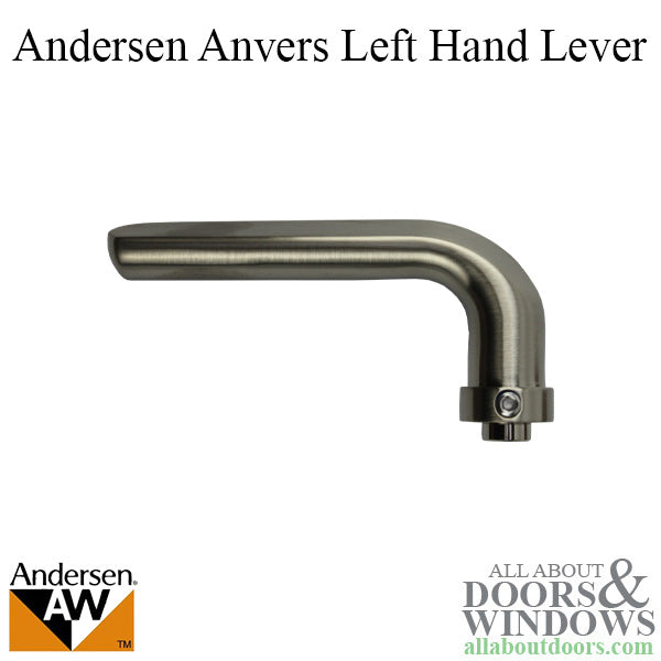 Andersen Anvers Handle, Left Hand - Satin Nickel