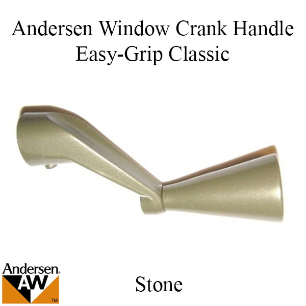 Andersen Window Crank Handle, Perma-Shield Casement, Easy Grip Classic - Stone