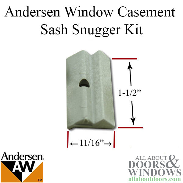 Sash Snugger Kit, Andersen Casement