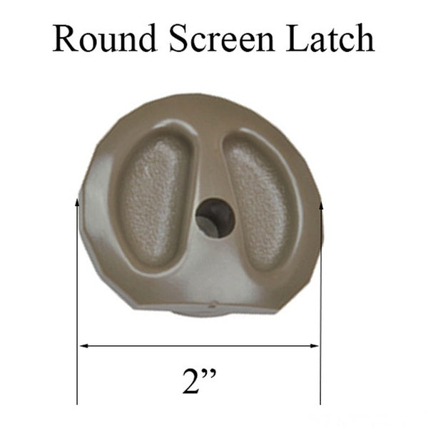 Andersen Round Screen Latch - Stone