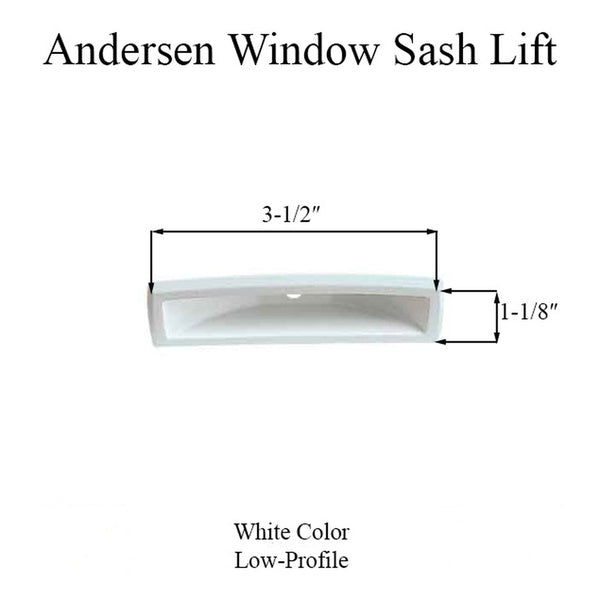 Andersen PSNL Low Profile Sash Lift - Plastic, White