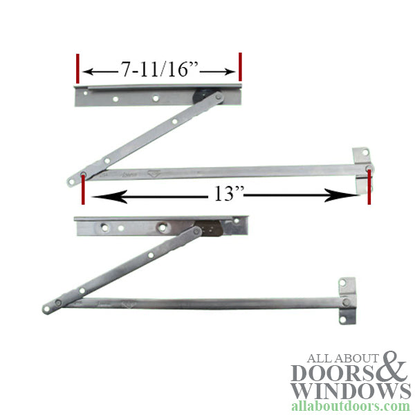 Discontinued Andersen Awning 13 Inch Hinge Set with Screws