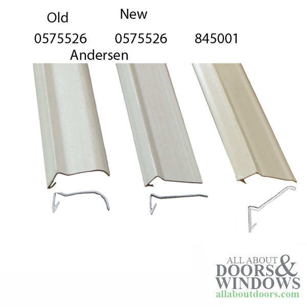 Andersen Frame Side Jamb Weatherstrip 6 - Gray