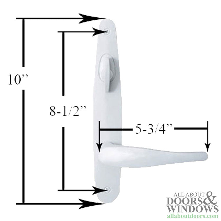 Andersen Tribeca Hardware Kit - Active Single Door, Non-Keyed