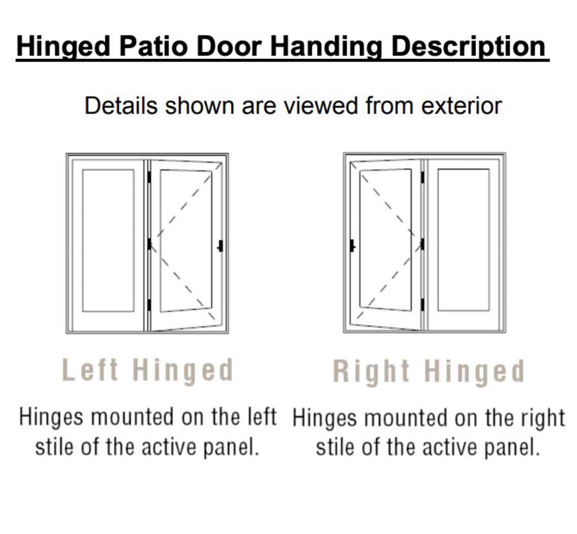 Andersen 200 Series Guide (H) Hinge