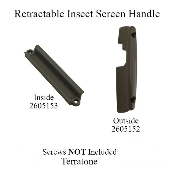 Andersen Retractable Insect Screen Exterior Handle, June 200