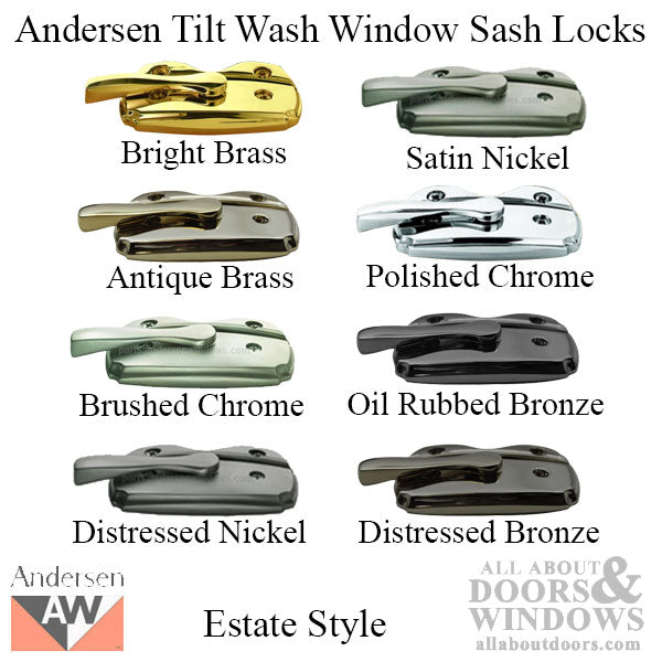 Andersen Tilt-Wash (DC) and Tilt-Wash (TW) Windows - Estate
