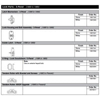 Andersen Window - Perma-Shield Gliding Door - Latch Mechanis