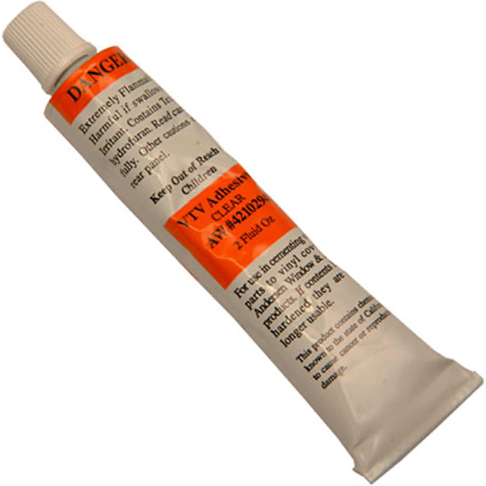 Andersen Vinyl to Vinyl (VTV) Adhesive Glue, 2 oz - Clear