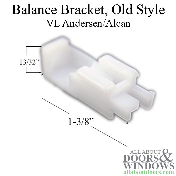 Balance Bracket, Old Style VE Andersen/Alcan