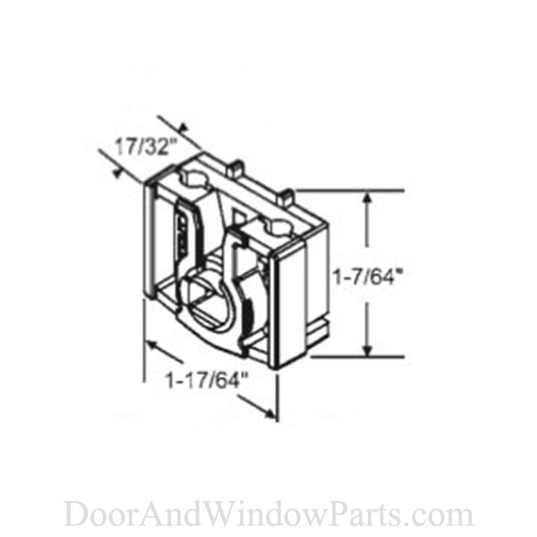 Amesbury Truth Brake Shoe Single and Double Hung Windows Heavy Duty Brake Shoe