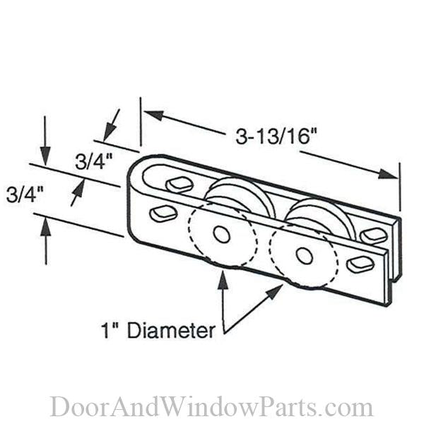 Tandem Roller Assembly
