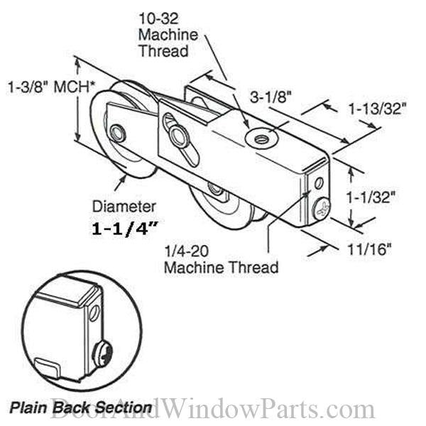 Tandem Roller Assembly