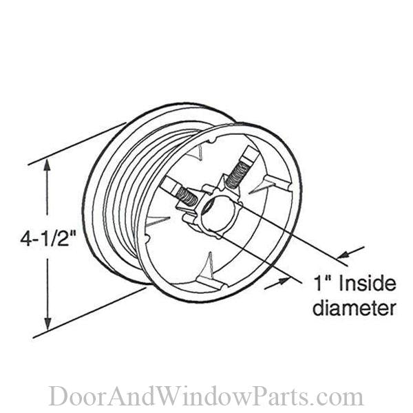 Torsion Spring Cable Drum