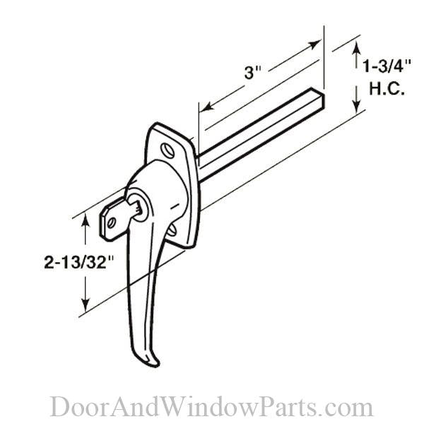 L Locking Handle