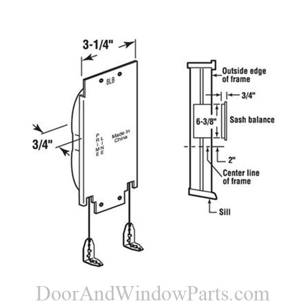 Wood Window Sash Balance