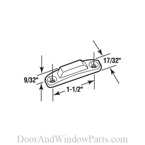 Casement Locking Strikeplate