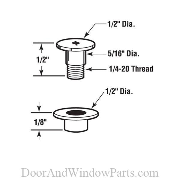Awning Link Repair Bolt & Bushing