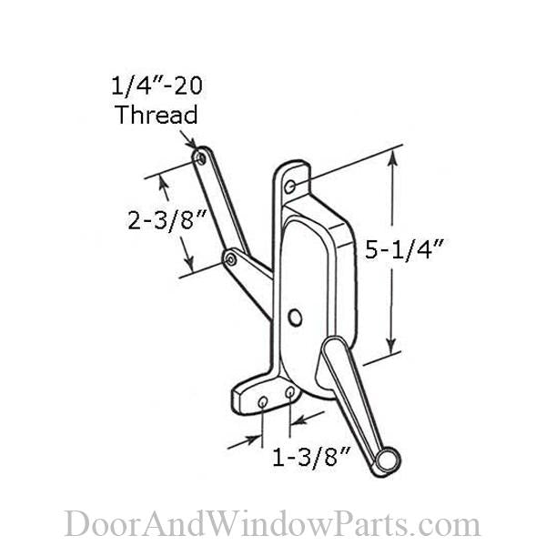 Look-Rusco Awning Operator (Aluminum)