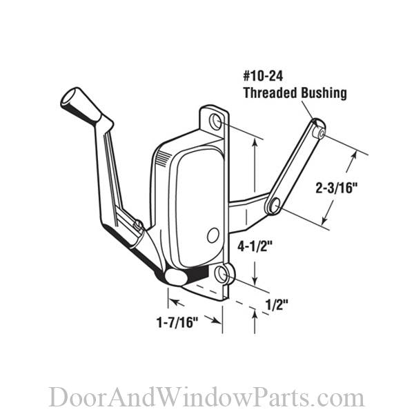 Old Tucker Awning Operator (Aluminum)