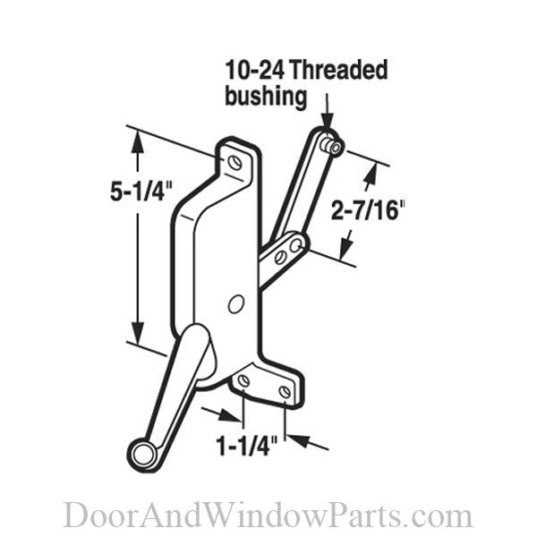 T.M. Awning Operator (Aluminum)