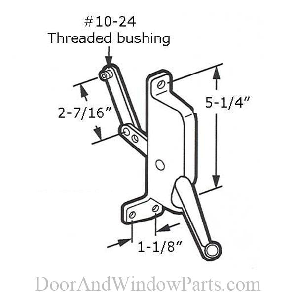 T.M. Awning Operator (Aluminum)