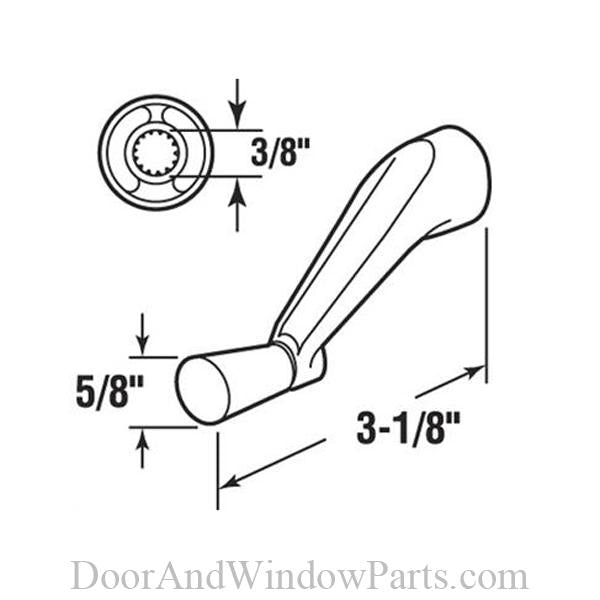 Casement Crank Handle