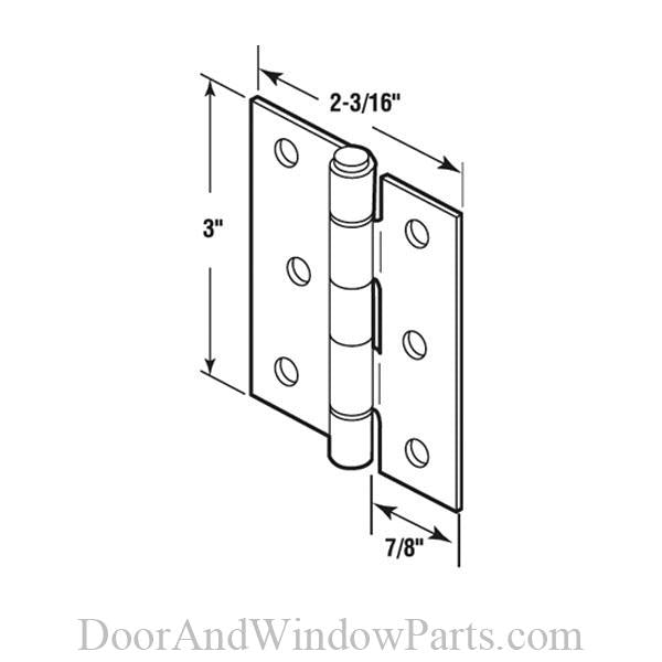 Replacement Hinge (Aluminum)