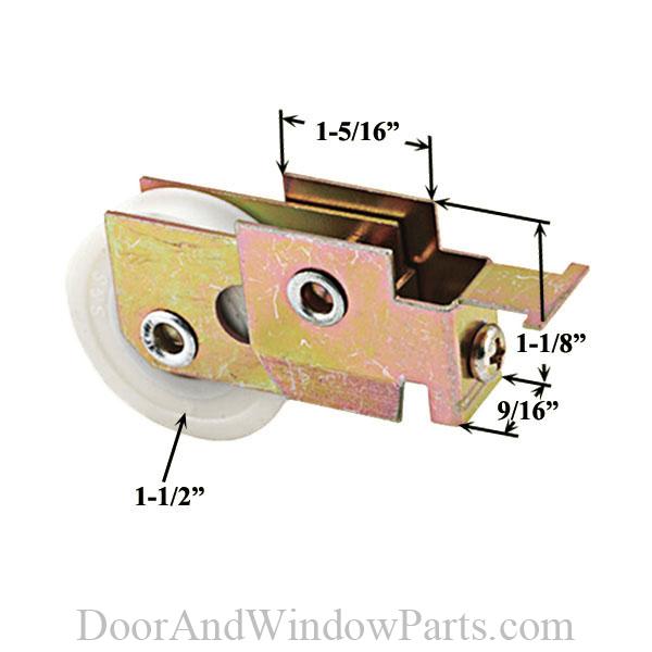 Mirror Door Roller Assembly