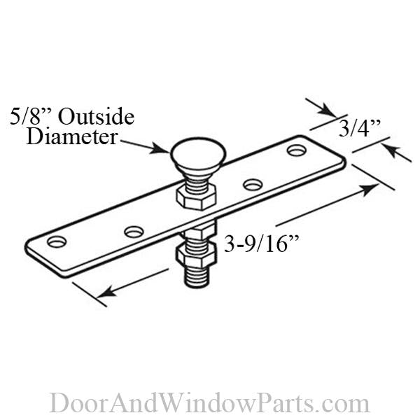 Top Mount Roller Bracket