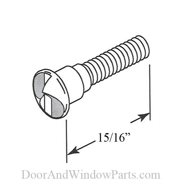 "One-Way" Shoulder Screw