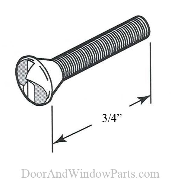 "One-Way" Shoulder Screw