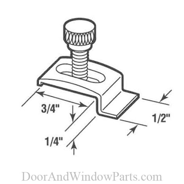 Storm Panel Clips (Extruded Aluminum)