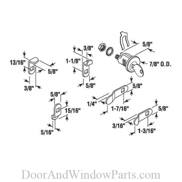 5-Pin Tumbler Lock