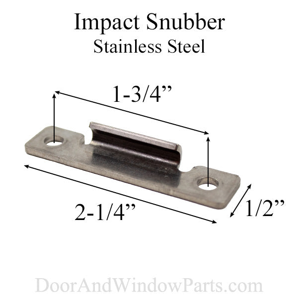 Roto SB01-2130 Steel Impact Snubber, Hinge Cavity, SS