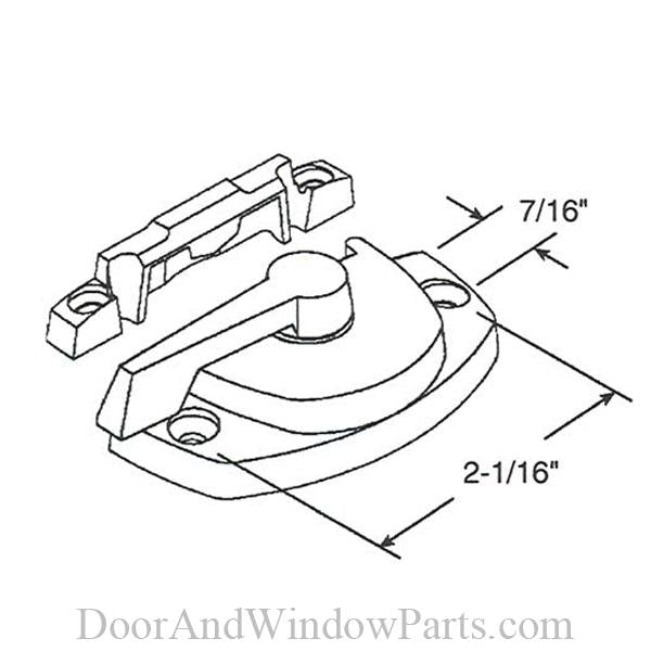 "Entrygard" Sash Lock