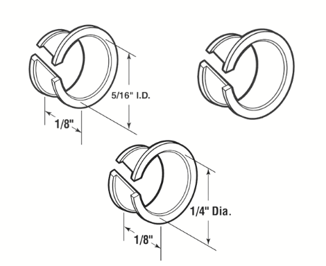 Bi-Fold Pivot Bushings