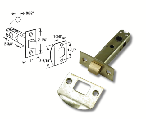 Swinging Door Latches