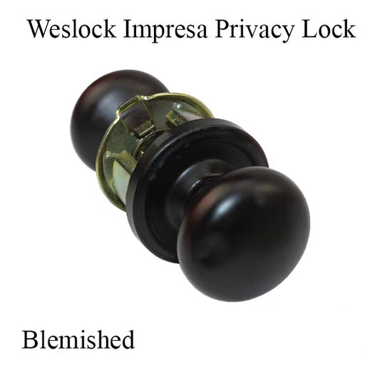 Weslock Impresa Privacy Door Knob Blemished Door Handle Universal Handing