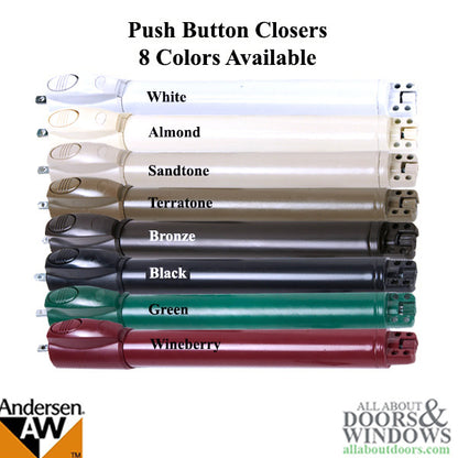 Andersen / Emco 2 pack Push Button Storm / Screen Door Close
