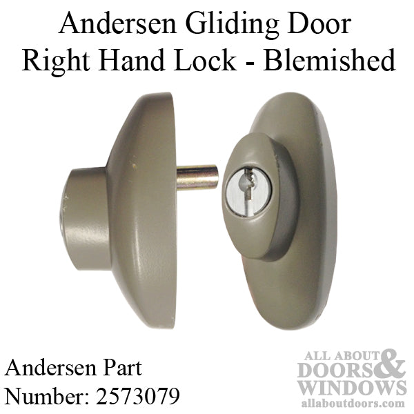 Andersen Right Hand Exterior Tribeca Lock with Keys for Fren
