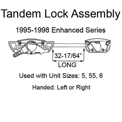 Andersen, Tandem, Sash Lock, Left