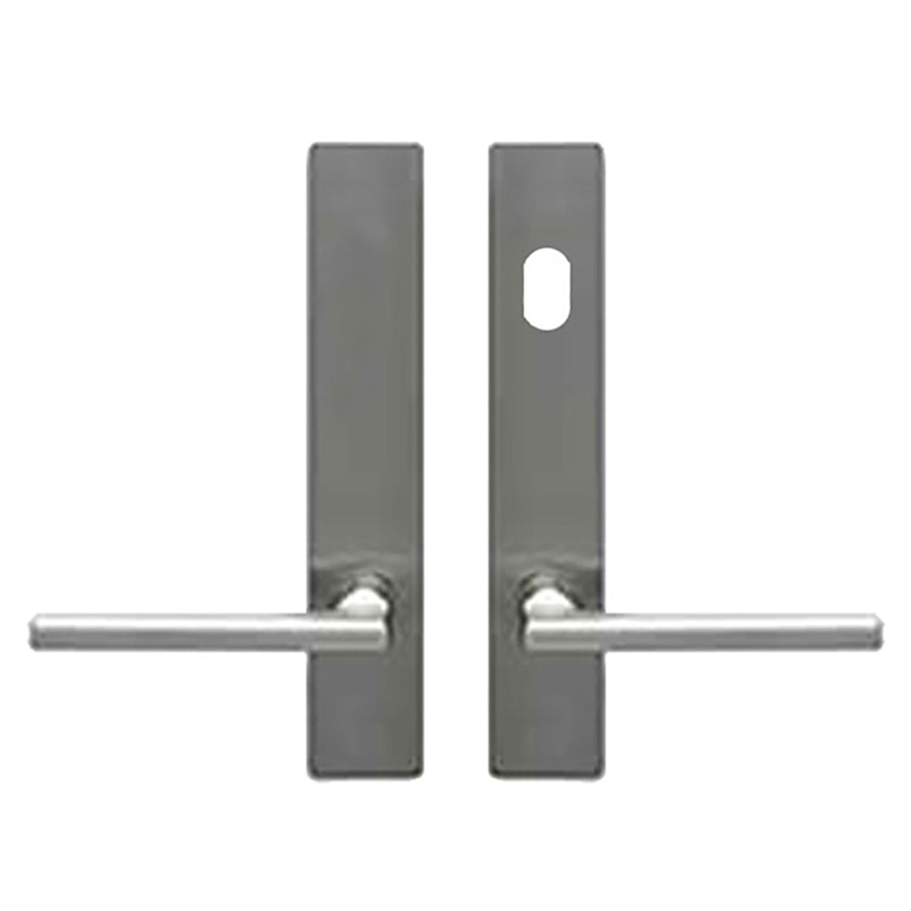 Andersen FSB 1076 Complete Keyed Trim Set for Double Door - Stainless Steel