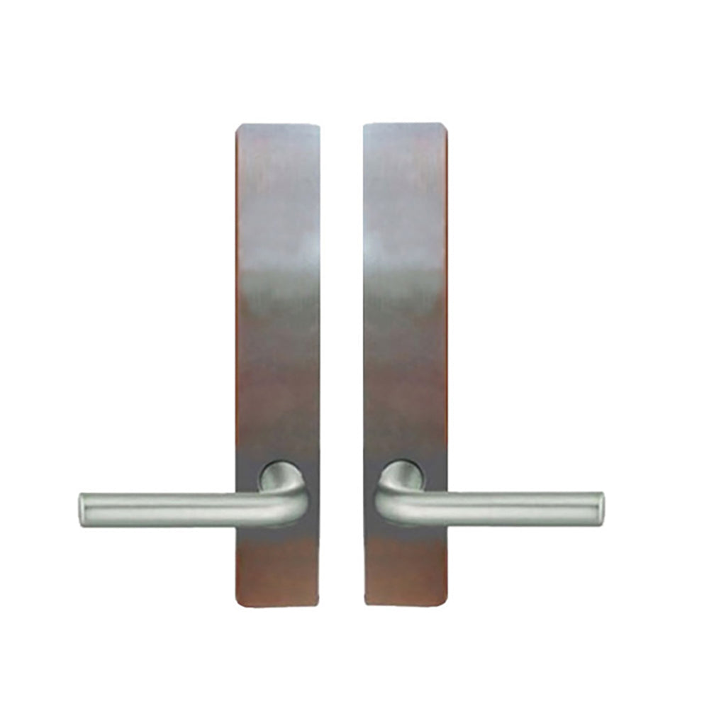 Andersen FSB 1075 Non Keyed Trim Set for Double Door - Stainless Steel