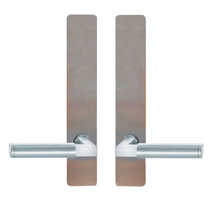 Andersen FSB 1102 Non Keyed Trim Set for Double Door - Stainless Steel