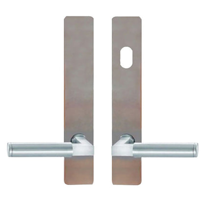 Andersen FSB 1102 Complete Keyed Trim Set for Double Door - Stainless Steel