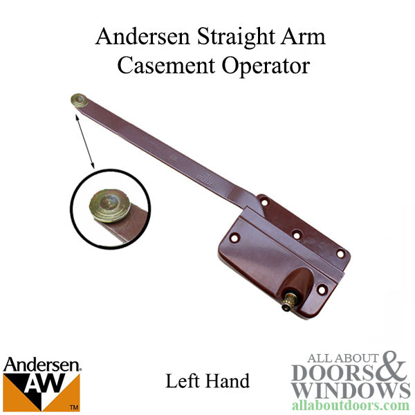 Andersen Casement Operator, 7-1/2" arm, LH