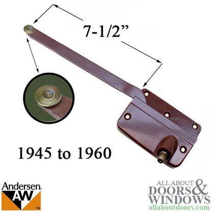 Andersen Casement Operator, 7-1/2" arm, LH