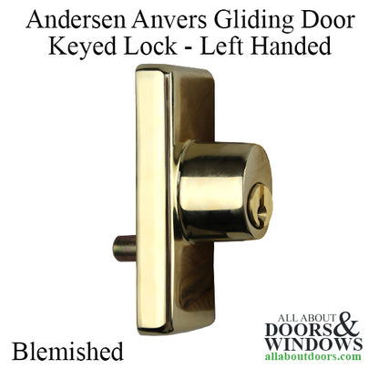 Blemished - Andersen Window-Frenchwood Gliding Door-Keyed Lock, Anvers-L